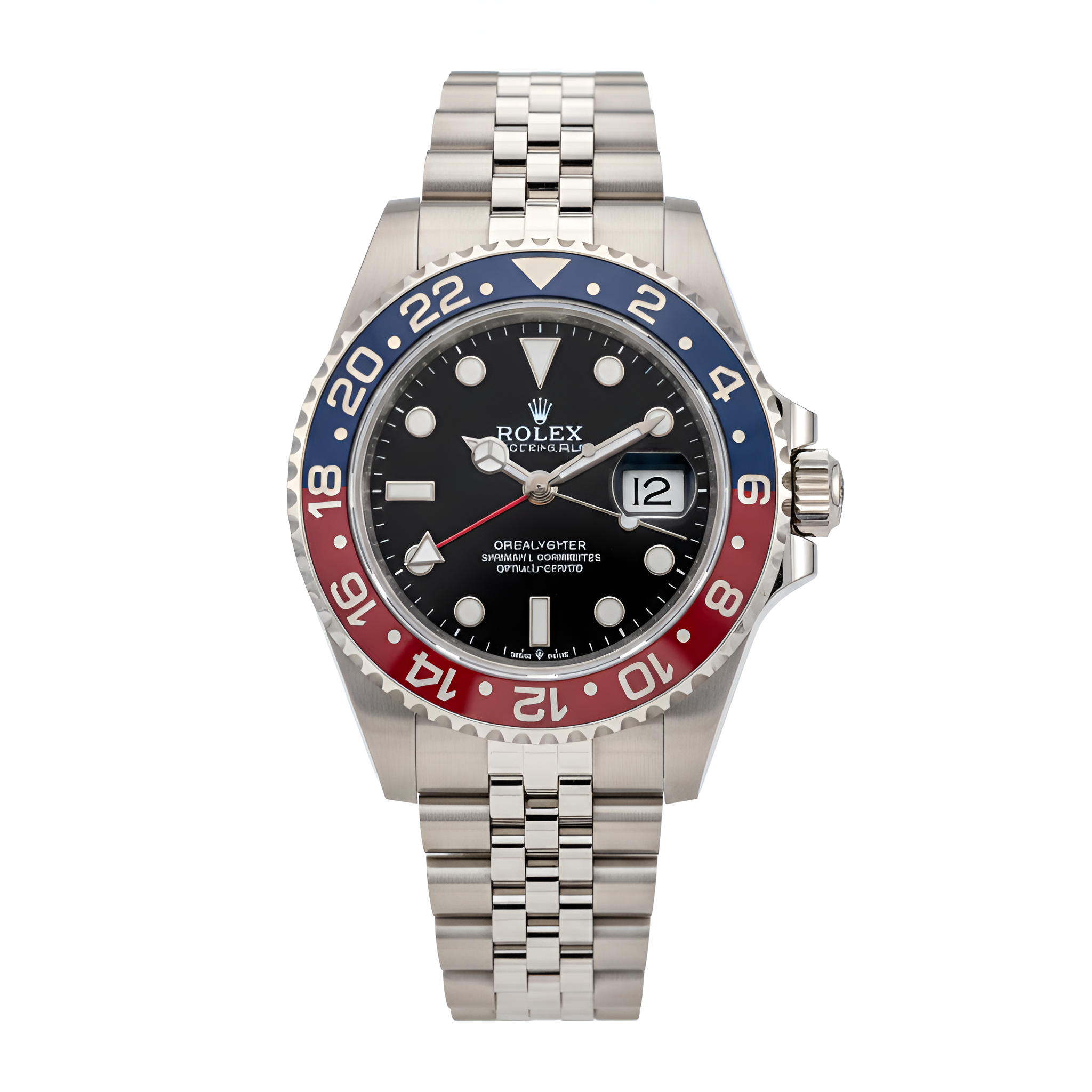 Rolex GMT-Master II Pepsi Bezel Edition (Blue/Red) with Jubilee Chain