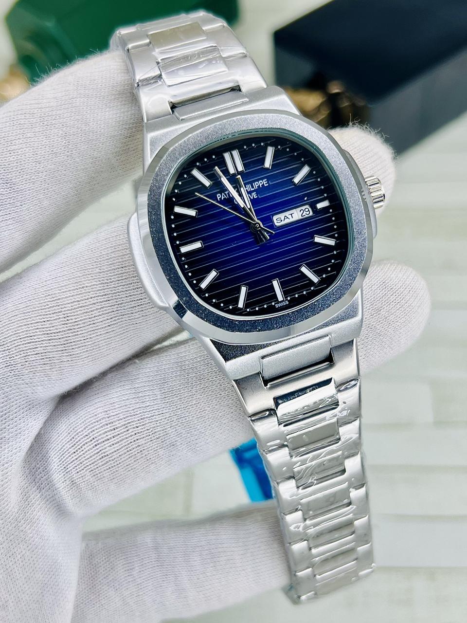 Patek Philippe Nautilus watch Blue