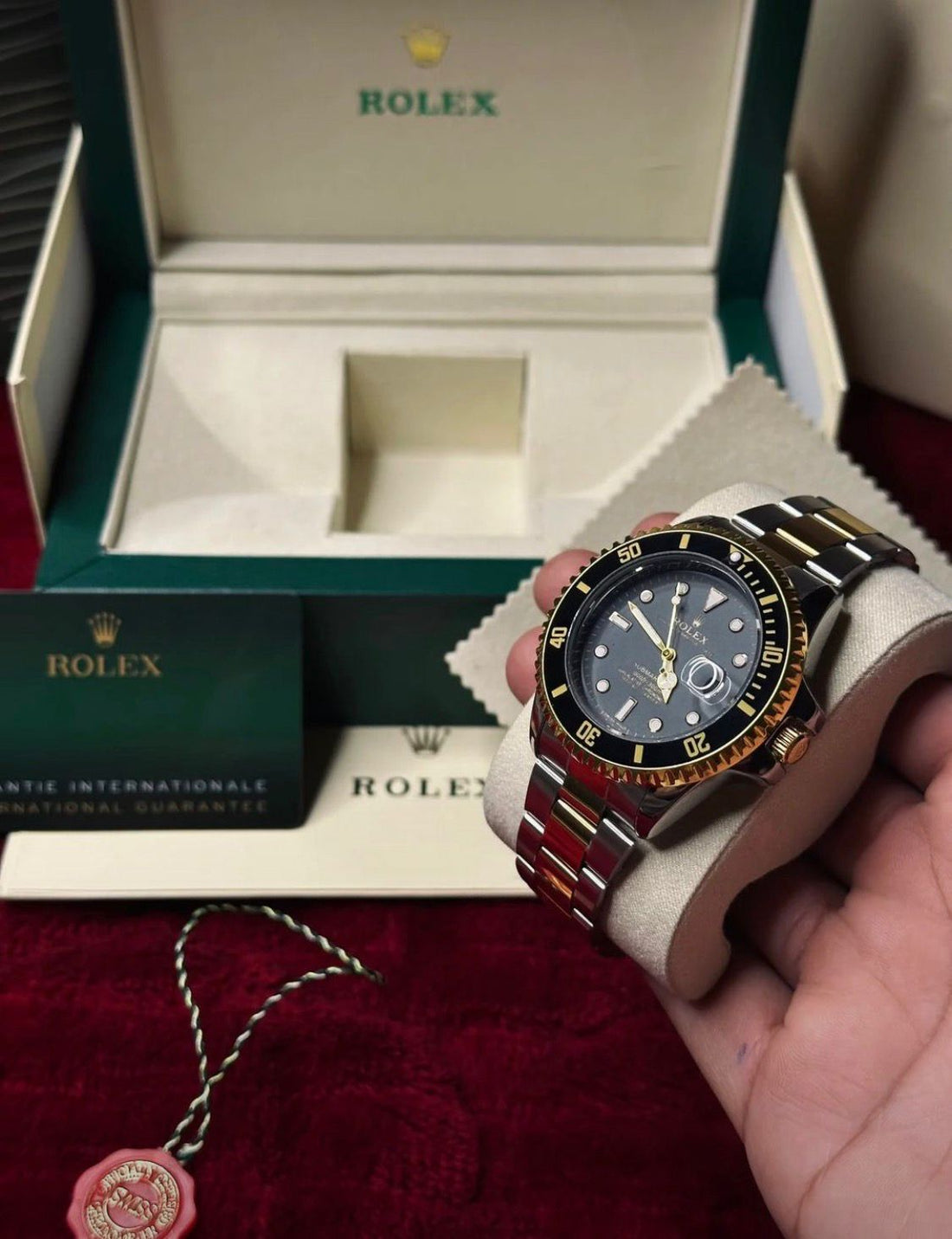 ROLEX Submarine Date And Time Master Lock