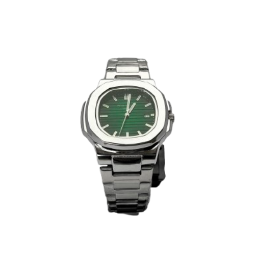 Patek Philippe Nautilus-Style Watch - Green Dial.