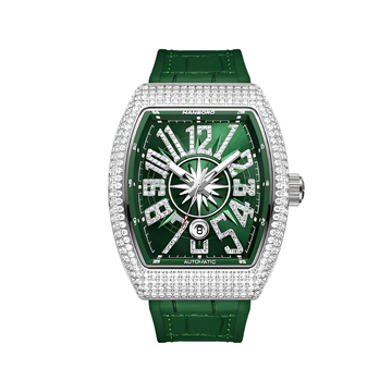 Frank Muller Full Stone Date Just Master lock